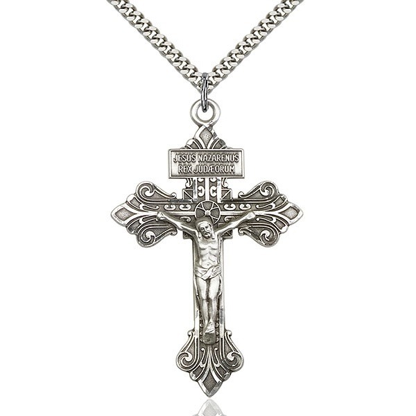 Pardon Crucifix - Sterling Silver