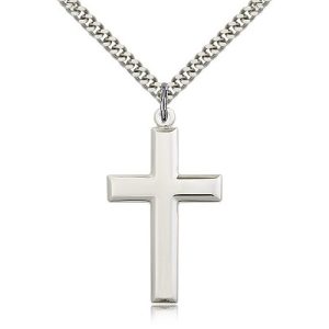 Cross Pendant - Sterling Silver