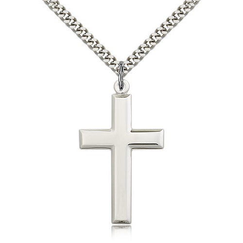 Cross Pendant - Sterling Silver