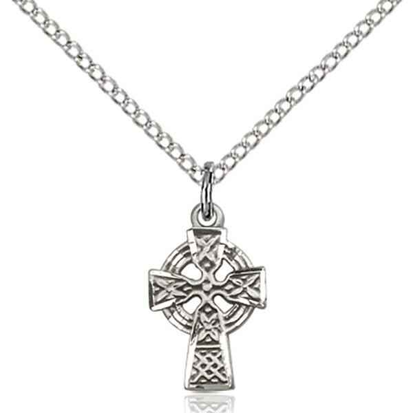 Celtic Cross Pendant - Sterling Silver