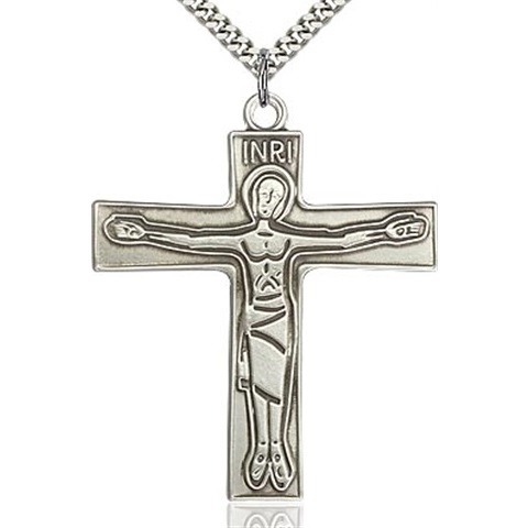 Cursillio Cross Pendant - Sterling Silver