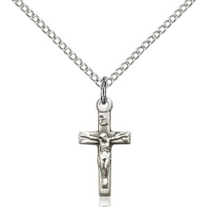 Small Crucifix - Sterling Silver