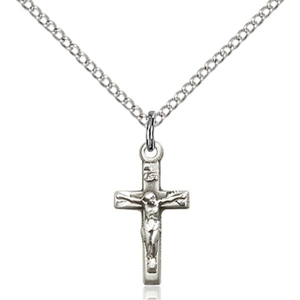 Small Crucifix - Sterling Silver