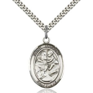 St. Anthony Medal - Sterling Silver