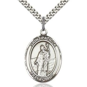 St. Patrick Medal - Sterling Silver
