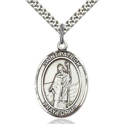 St. Patrick Medal - Sterling Silver