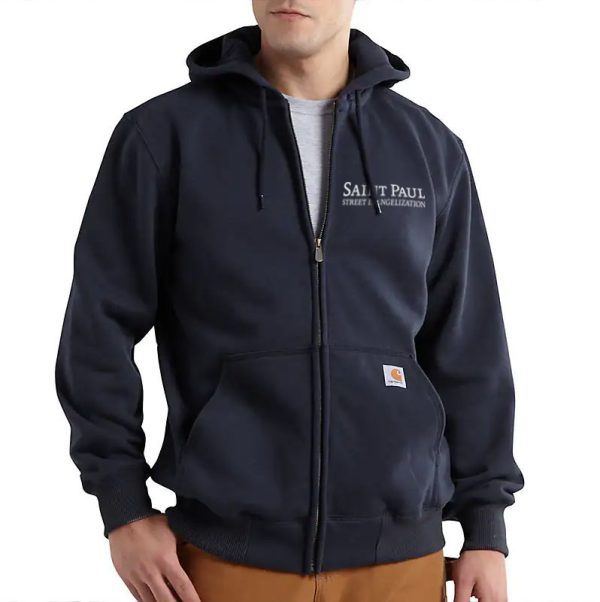 Hoodie - Heavyweight Full-Zip Carhartt Navy