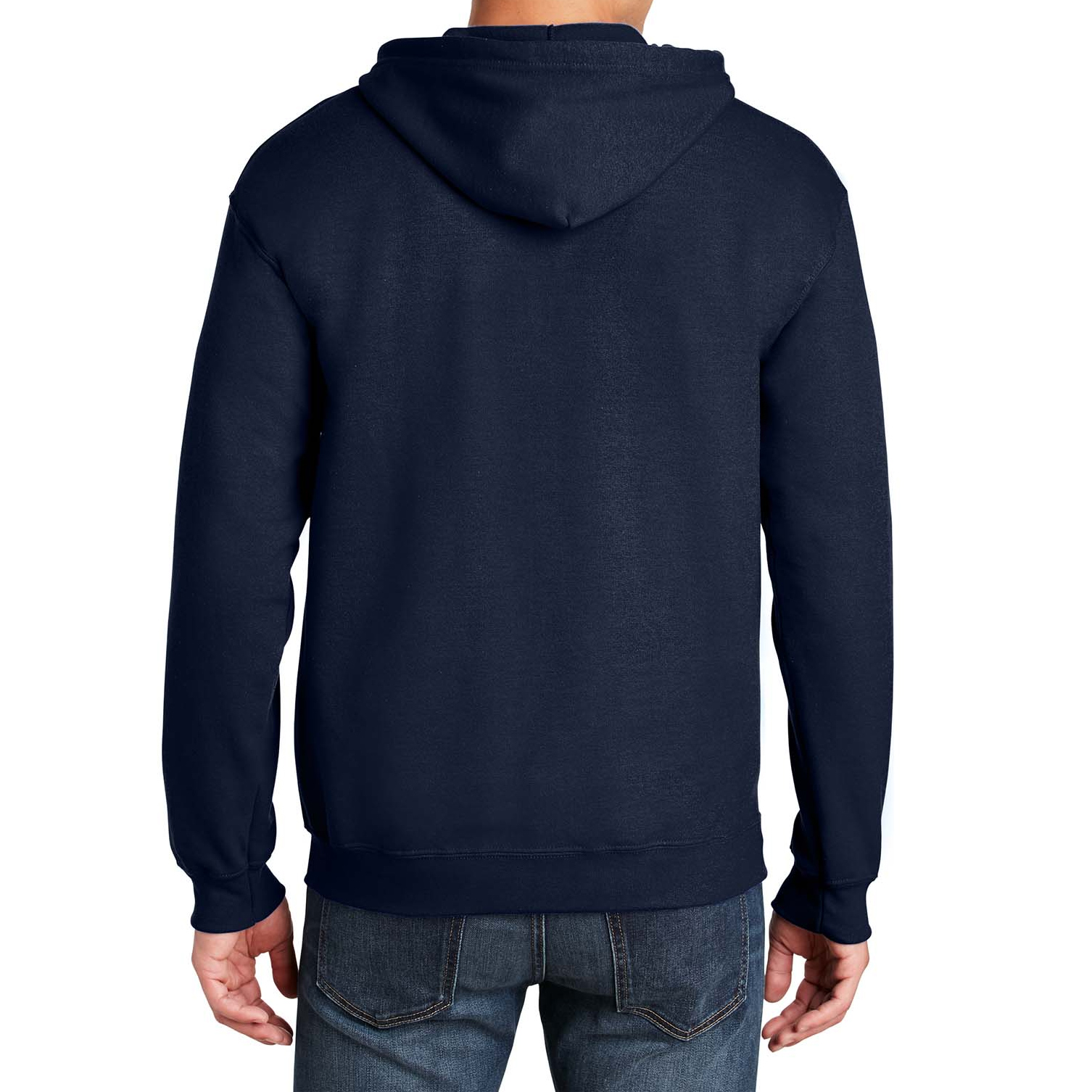 Hoodie - Lightweight Full-Zip Gilden Navy - Image 2
