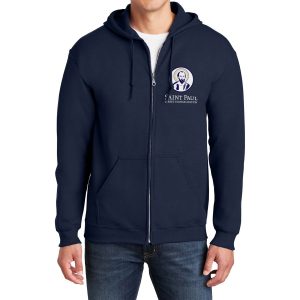 Hoodie - Lightweight Full-Zip Gilden Navy