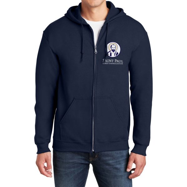 Hoodie - Lightweight Full-Zip Gilden Navy