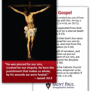 Holy Cards - The Gospel (100 Pack)