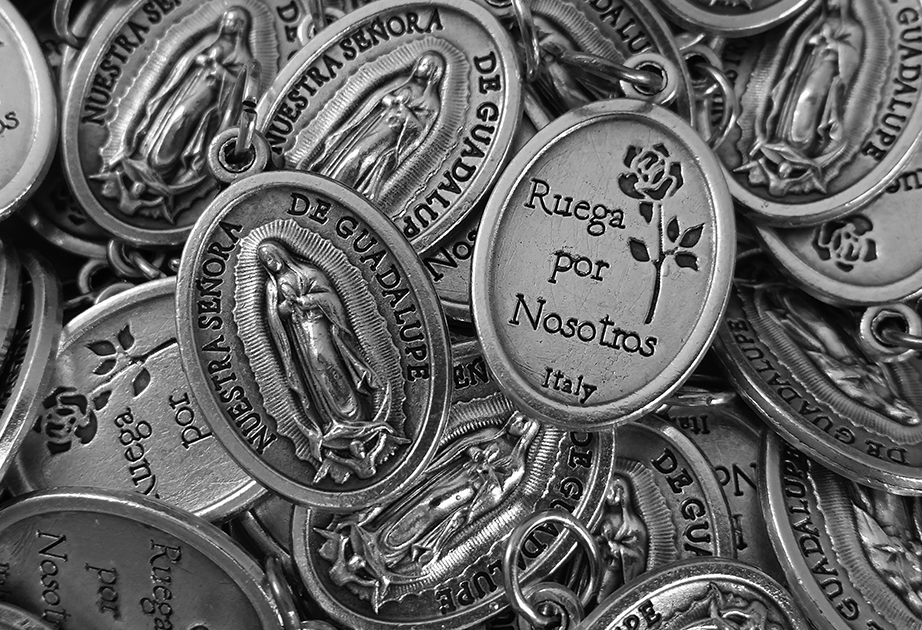 Our Lady of Guadalupe Medals - Spanish