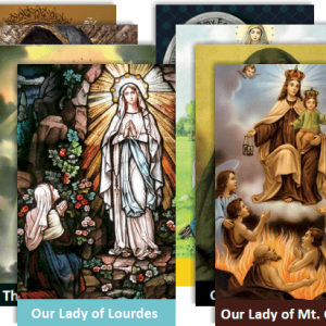 Holy Cards - Marian Variety Pack (100 Pack)