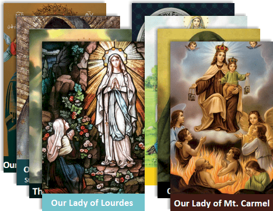 Holy Cards - Marian Variety Pack (100 Pack)