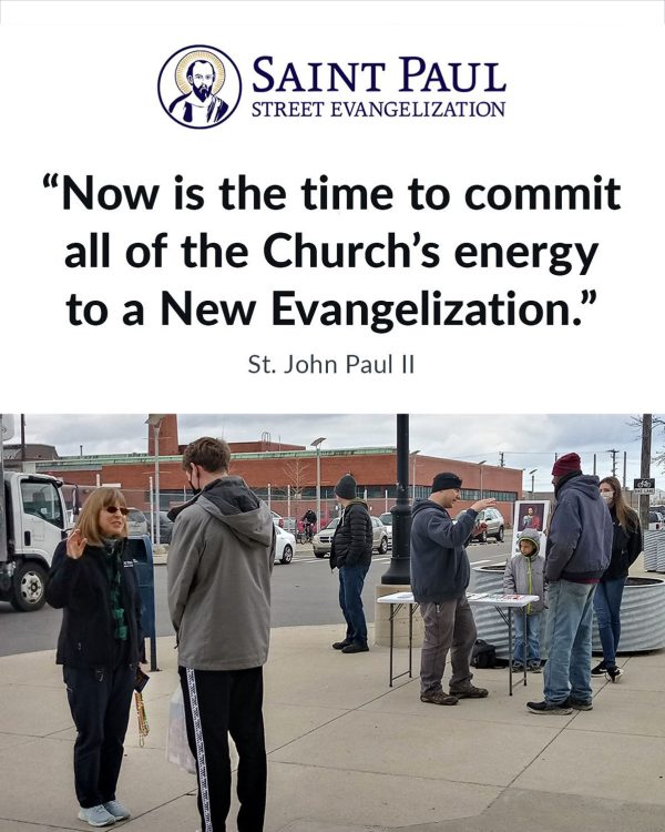 Virtual Street Evangelization Workshop (November 7)
