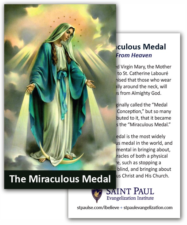 Holy Cards - Our Lady of Grace (100 Pack)