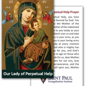 Holy Cards - Our Lady of Perpetual Help (100 Pack)
