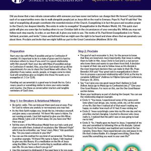 Evangelization Quick Start Guide