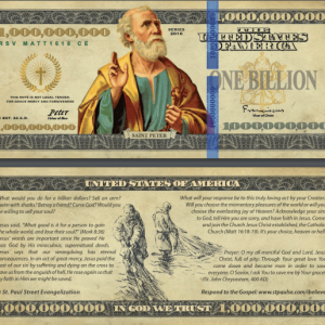 Tracts - Billion Dollar Bill