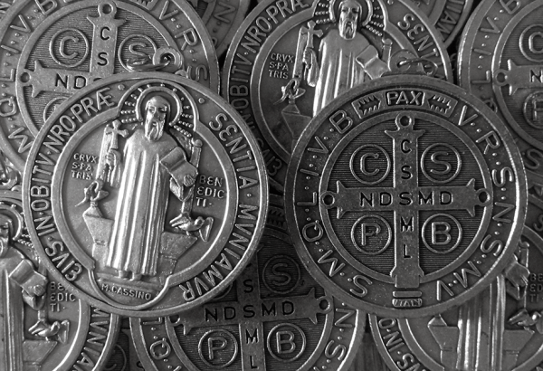 St. Benedict Medals - Round