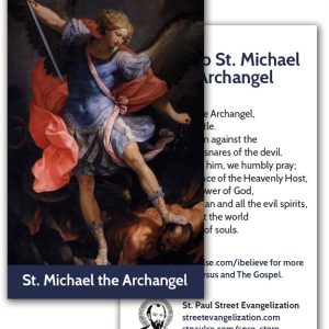 Holy Cards - St. Michael (100 Pack)