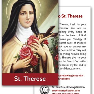 Holy Cards - St. Therese (100 Pack)