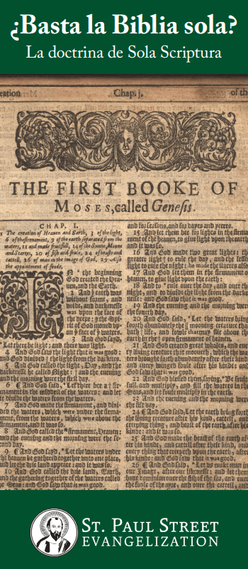 Bible Alone Pamphlet - Spanish