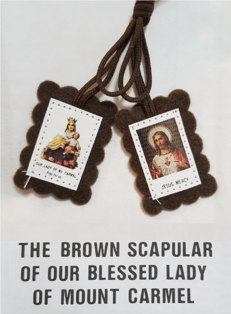 Brown Scapular - 24 Pack