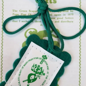 Green Scapular - 24 Pack