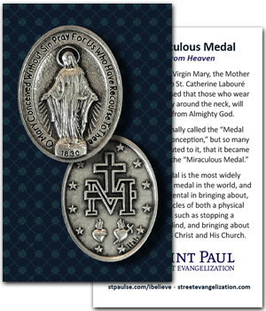 Holy Cards - Miraculous Medal (100 Pack)