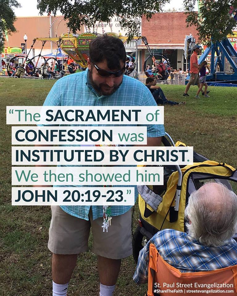 Explaining the Sacrament of Reconciliation