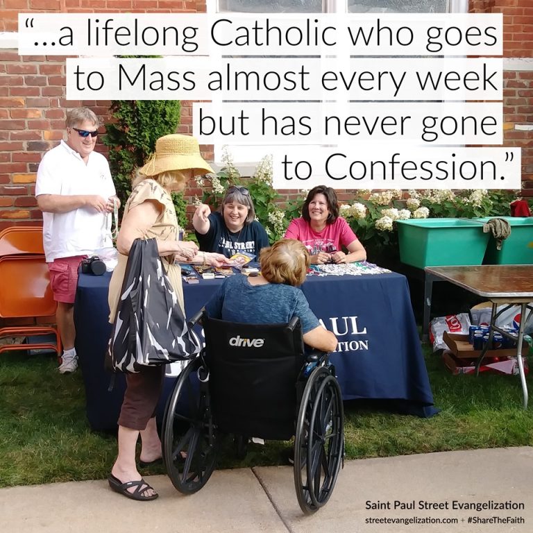 When did you last go to Confession?
