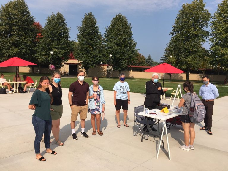 Evangelizing at St. Mary’s