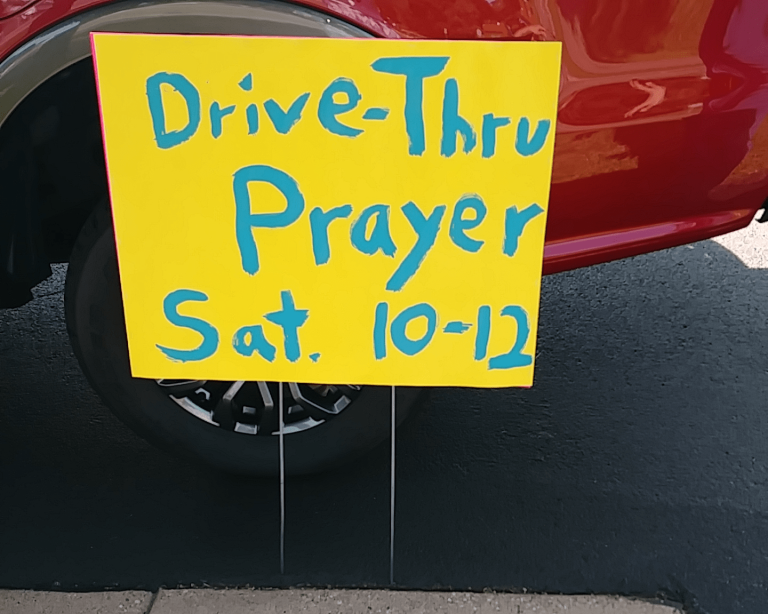 Drive Thru Prayer is Back!