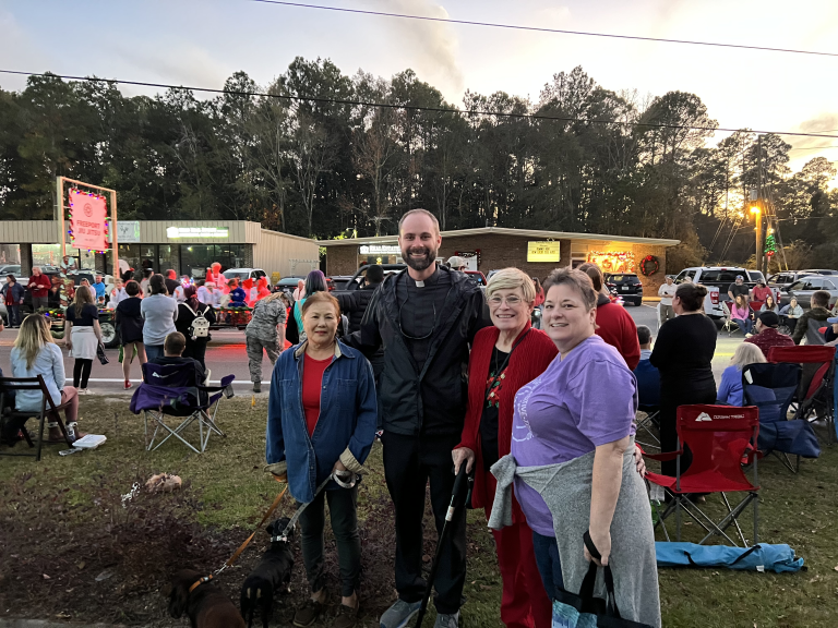 Evangelizing At The Christmas Parade