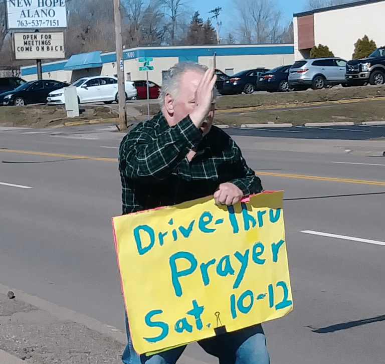 Windy Drive Thru Prayer