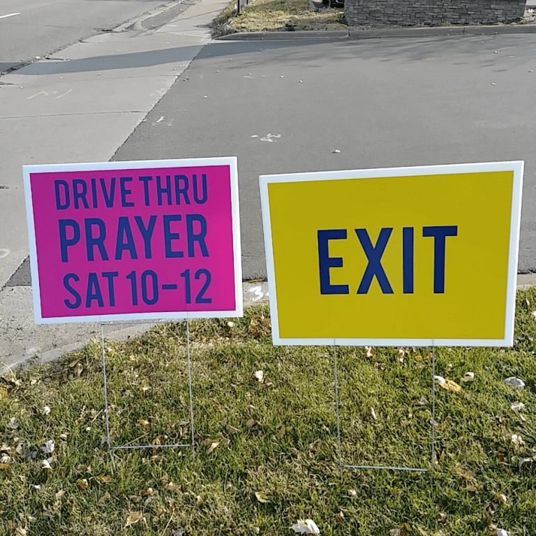 First Drive-Thru Prayer of the Year