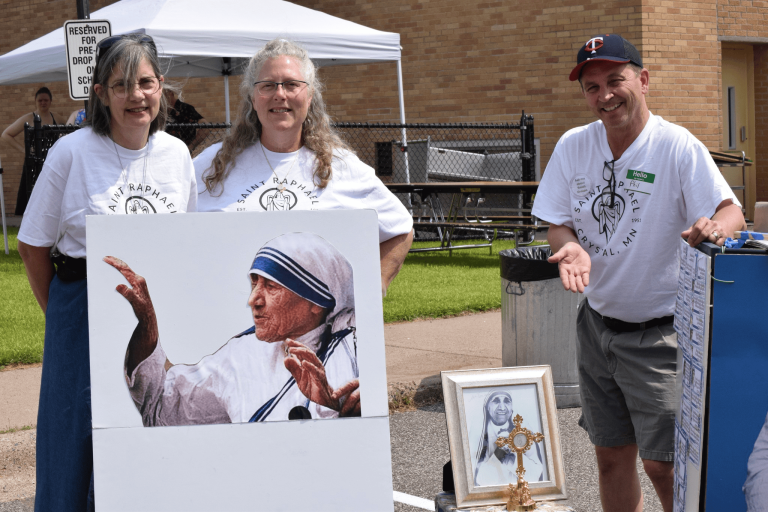 Parish Festival Welcome Booth