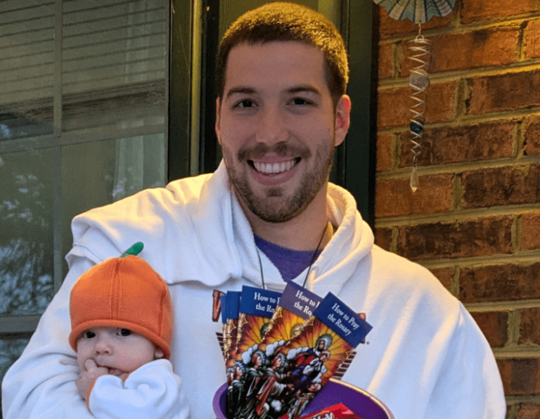 Trick or Treat? How About a Rosary?
