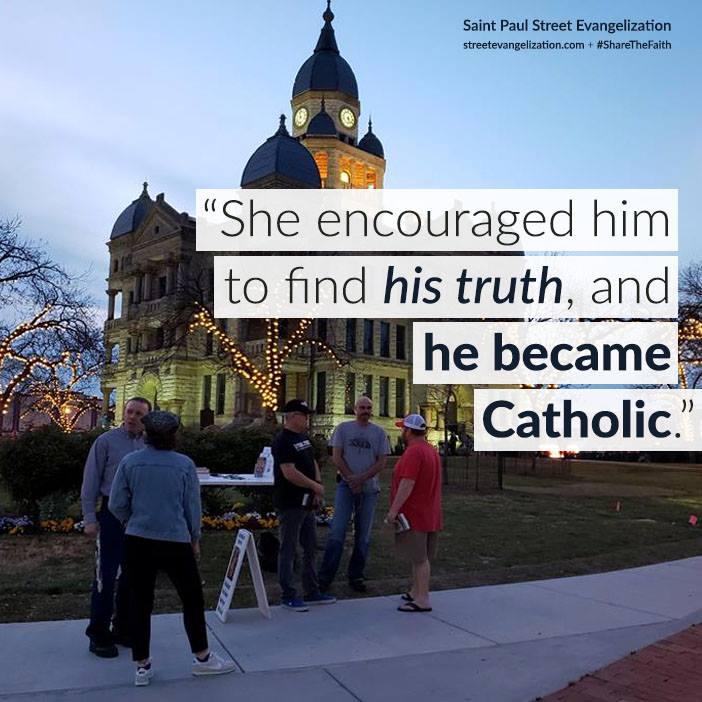 He Became Catholic