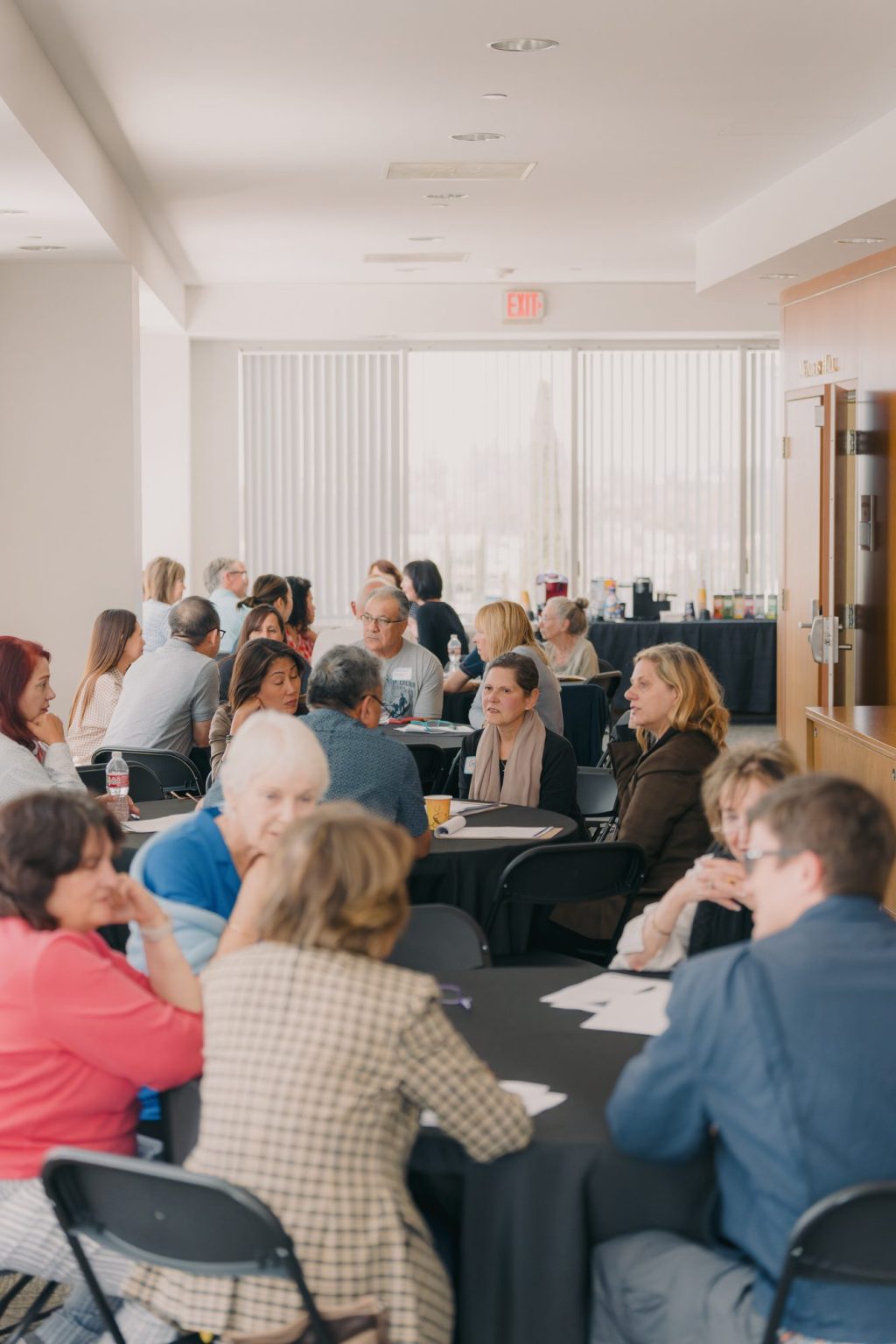 Basic Evangelization Training - Small-group work at a parish workshop